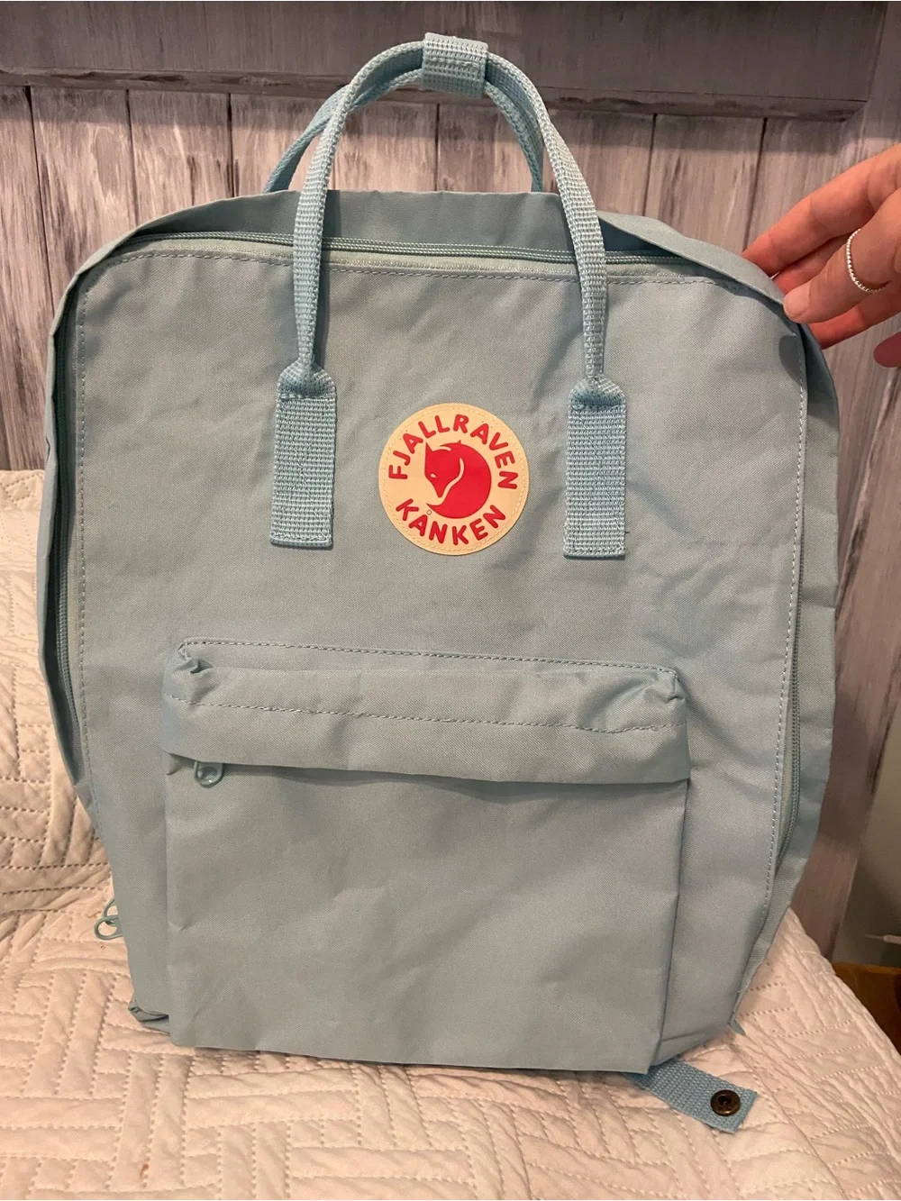 Fjallraven Kanken Light Blue Backpack